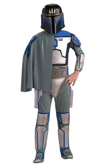 Star Wars Deluxe Pre Vizsla Mandalorian Warrior Child Costume