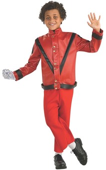 Deluxe Red Thriller Michael Jackson Child Jacket