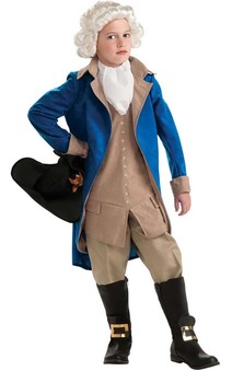 George Washington USA President Child Costume