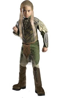 Deluxe Legolas The Hobbit Child Greenleaf Costume