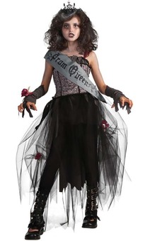 Goth Prom Queen Child Costume