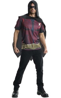 Robin Arkham Adult Costume T Shirt