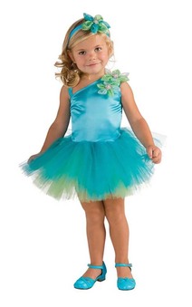 Blue Green Fairy TUTU Toddler Costume