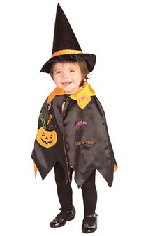 Pumpkin Witch Cape
