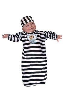 Convict Baby Costume