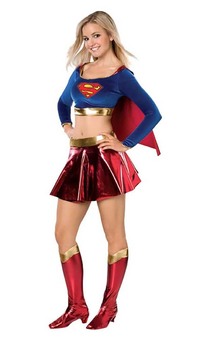 Superman Supergirl Teen Costume