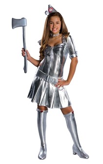 Tin Woman Wizard of Oz Tween Costume