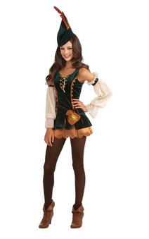 Forest Bandit Robin Hood Child Tween Costume