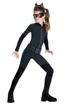 Catwoman Dark Knight Batman Tween Costume 