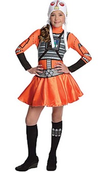 X-wing Fighter-girl Tween Costume