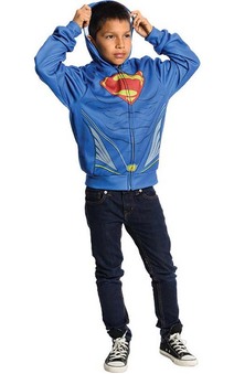 Superman Hoodie Child Costume Jumper