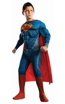 Deluxe Man of Steel Superman Child Costume