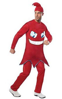 Deluxe Blinky Pac Man Adult Costume
