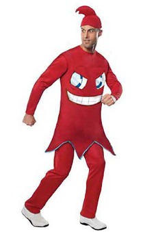 Deluxe Blinky Pac Man Adult Costume