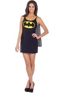 Batgirl Tank Dress Adult Superhero Costume