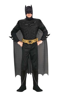 The Dark Knight Batman Deluxe Muscle Chest Adult Costume