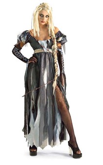 Ripunzel R.I.P.UNZEL Storybook Zombie Adult Costume