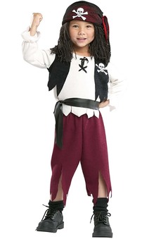 Pirate Captain Child Toddler Costume