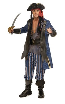 Pirate Captain Buccaneer Adult Costume