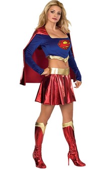 Superman Sexy Supergirl Adult Costume