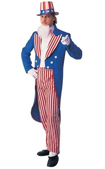 Uncle Sam 4th July American Adult Costume