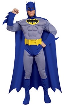 Batman Brave & Bold Muscle Chest Adult Costume