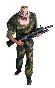 Corporal Punishment Adult Soldier Costume