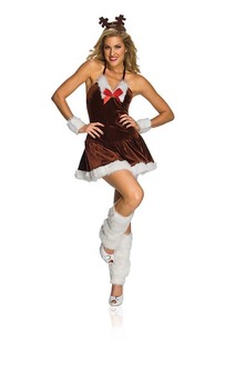 Festive Reindeer Adult Christmas Costume