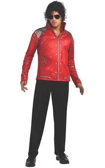 Beat It Red Adult Michael Jackson Jacket Shirt