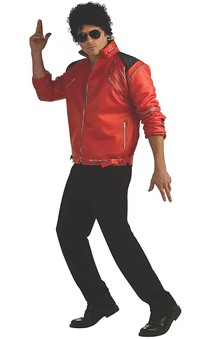 Beat It Deluxe Red Michael Jackson Adult Jacket