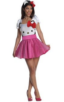 Hello Kitty Adult Womens Costume