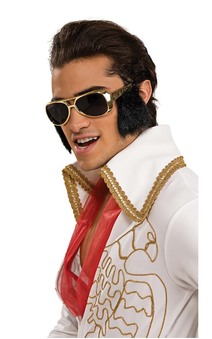 Elvis Glasses with Sideburns