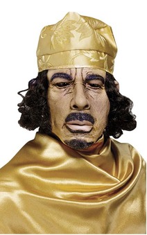 Muammar Gaddafi Adult Political Mask