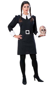 WEDNESDAY ADDAMS FAMILY ADULT COSTUME