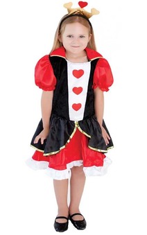 Queen Of Hearts Alice In Wonderland Child Costume