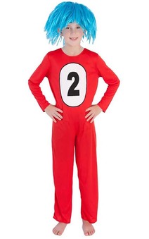 Thing 2 Cat In The Hat Child Costume