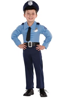 POLICE OFFICER UNIFORM CHILD COSTUME