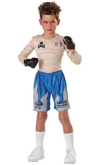 Child Impact Punch Boxer Costume