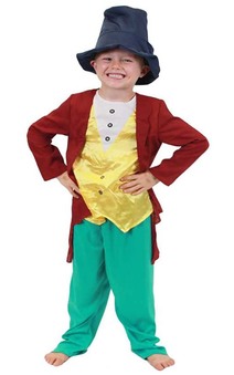 Willy Wonka Child Chocolate Factory Costume