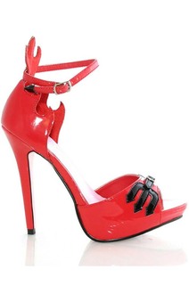 Devilish Vampire High Heels Adult Shoes