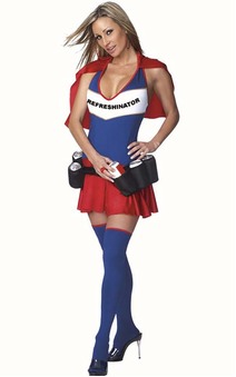 SuperHero Bar Wench Oktoberfest Adults Costume