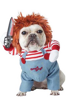Deadly Doll Chucky Dog Costume