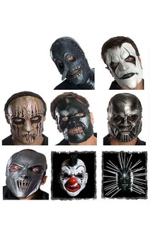 CHOICE OF LICENSED SLIPKNOT JAMES MICK SID 133 LATEX COSTUME MASK