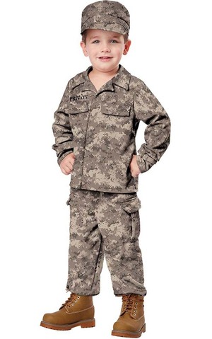 Soldier Toddler Military Costume