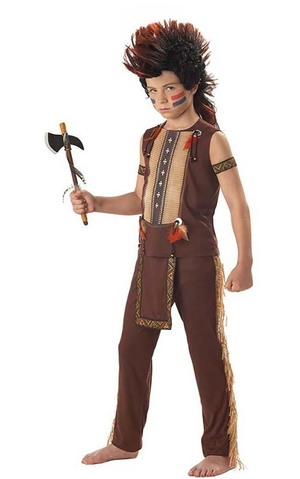 Indian Warrior Child Costume