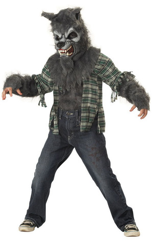 Werewolf Howling At The Moon Child Costume