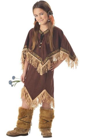 Indian Princess Wildflower Child Costume