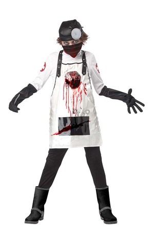 Open Heart Surgeon Child Halloween Doctor Costume