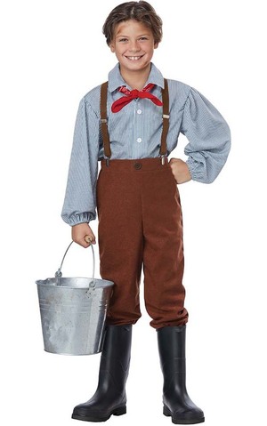 Pioneer Boy Early American \ Australian Child Costume