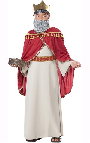 Melchior King Of Persia Three Wise Man Child Costume